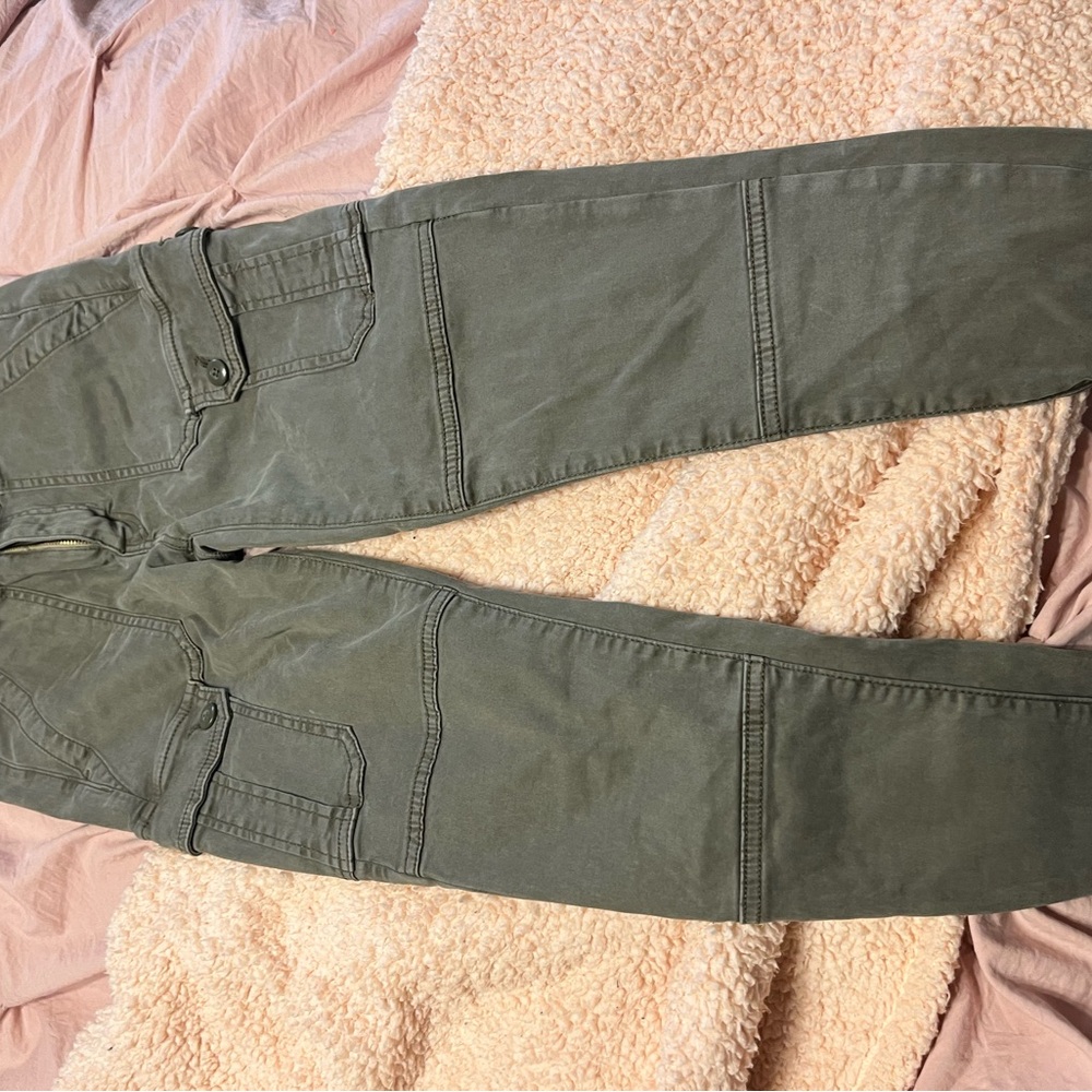 Olive Green Cargo Pants American eagle